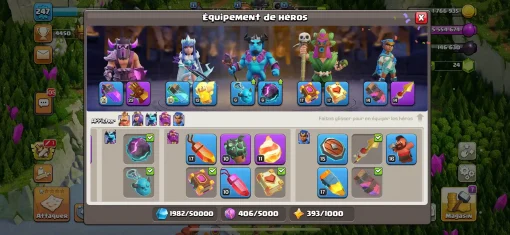 Acheter compte clash of clans