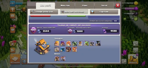 Acheter compte clash of clans