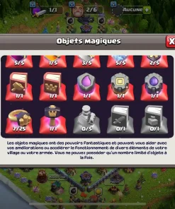 Acheter compte clash of clans