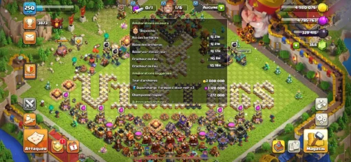 Buy clash of clans account