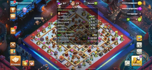 Vendre compte clash of clans