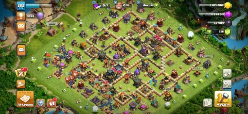 Vendre compte clash of clans