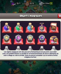 Vendre compte clash of clans