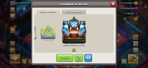 Vendre compte clash of clans