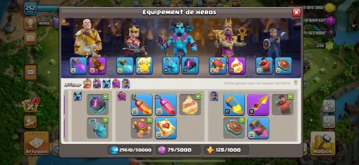 Vendre compte clash of clans