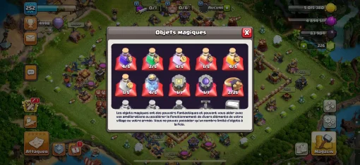 Vendre compte clash of clans