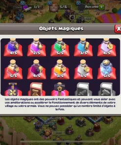 Vendre compte clash of clans