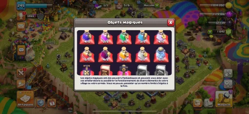 Vendre compte clash of clans