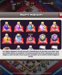 Vendre compte clash of clans