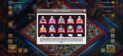 Vendre compte clash of clans