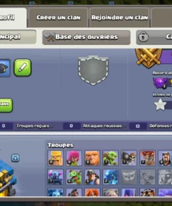 vendre compte clash of clans