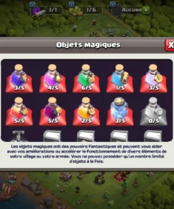 vendre compte clash of clans