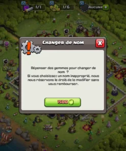 vendre compte clash of clans