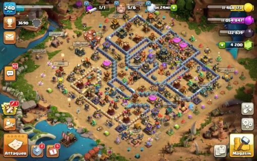 Achat compte clash of clans