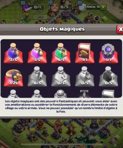 Achat compte clash of clans