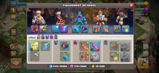 Achat compte clash of clans