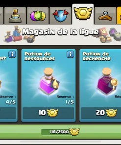 Achat compte clash of clans