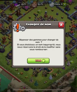 Achat compte clash of clans