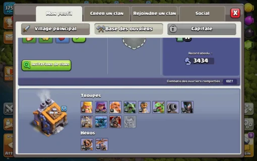 Achat compte clash of clans