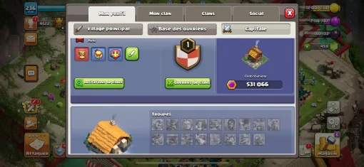 Achat compte clash of clans