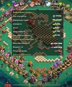 Achat compte clash of clans