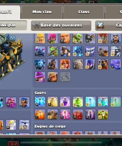 Achat compte clash of clans