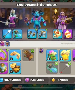 Achat compte clash of clans