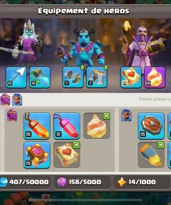Achat compte clash of clans