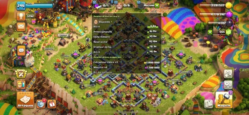 Vendre compte clash of clans