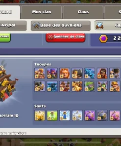 Vendre compte clash of clans