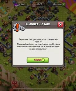 Vendre compte clash of clans