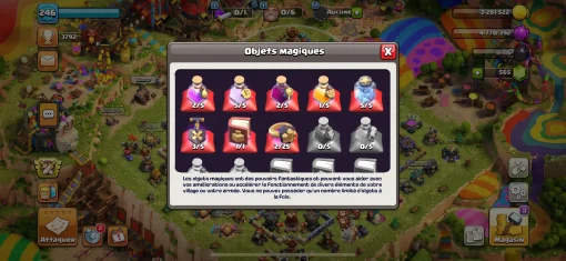 Vendre compte clash of clans