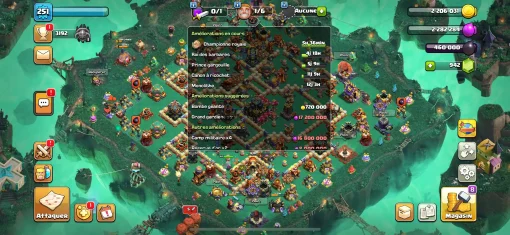 Acheter compte clash of clans