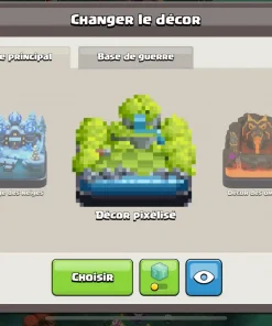 Acheter compte clash of clans