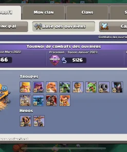 Acheter compte clash of clans