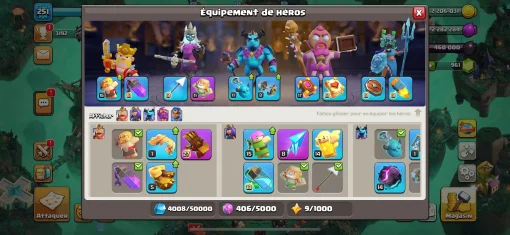 Acheter compte clash of clans