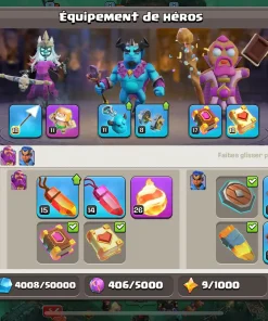 Acheter compte clash of clans