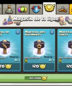 Acheter compte clash of clans