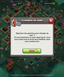 Acheter compte clash of clans
