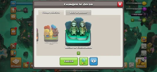 Acheter compte clash of clans