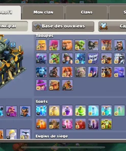Acheter compte clash of clans