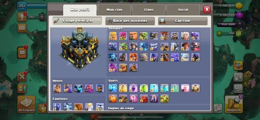 Acheter compte clash of clans